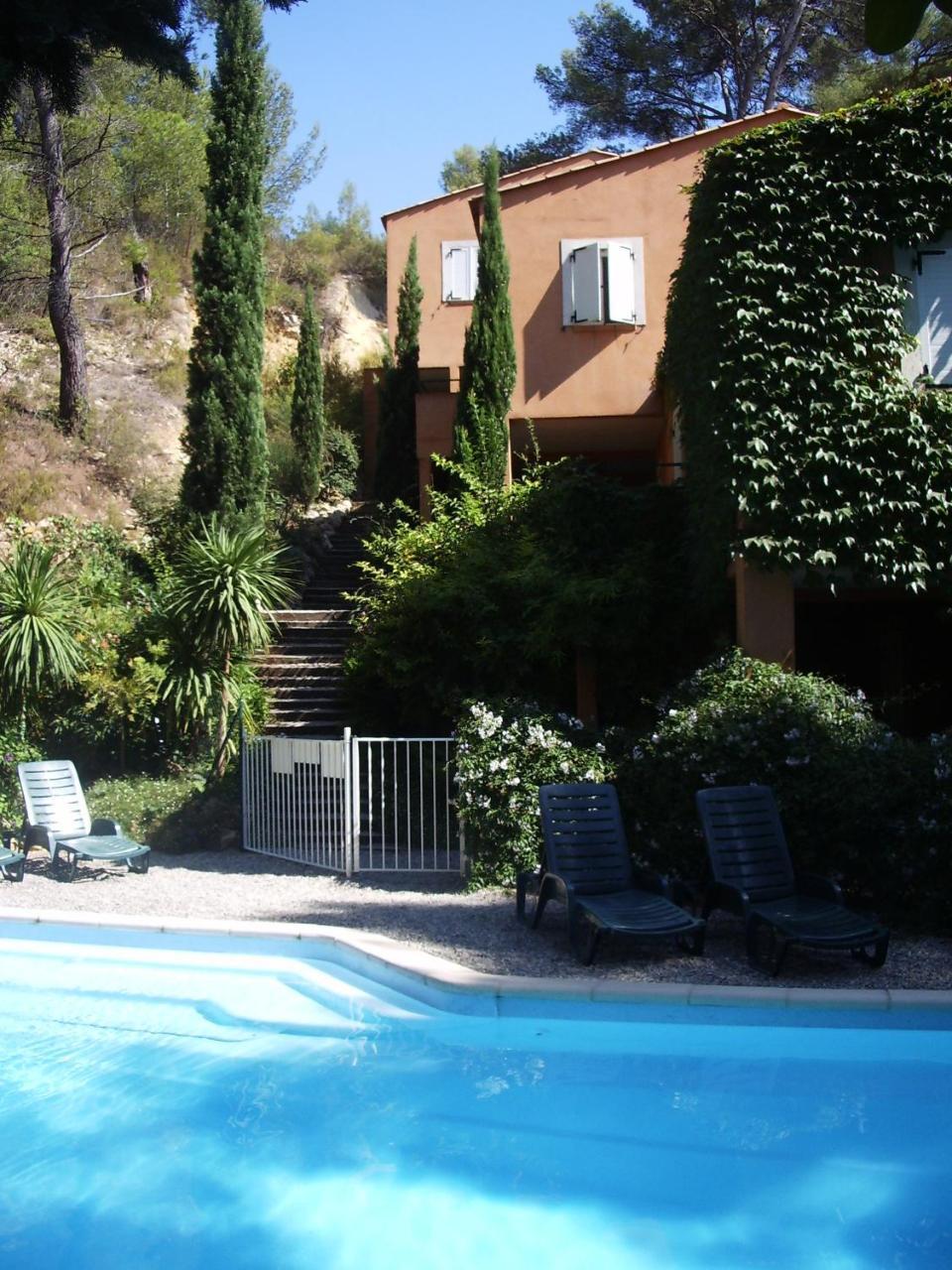 50m Plage T2 Grande Terrasse Vue Mer Climatisé Piscine Chauffée, Parking clos gratuit Sanary-sur-Mer Exterior foto