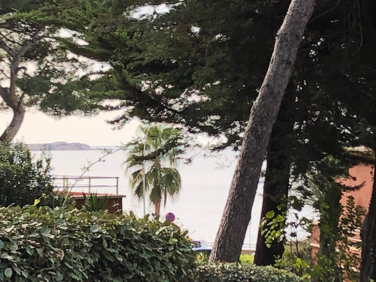 50m Plage T2 Grande Terrasse Vue Mer Climatisé Piscine Chauffée, Parking clos gratuit Sanary-sur-Mer Exterior foto
